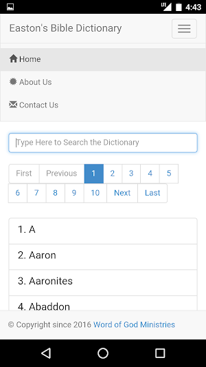 Easton's Bible Dictionary Free Screenshot 3