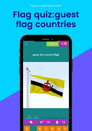 Flag quiz:guest flag countries Screenshot 0