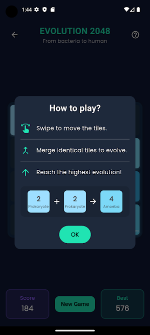 Evolution 2048 Screenshot 3