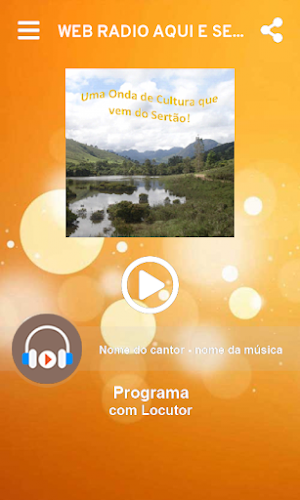 Web Rádio Aqui é Sertão Screenshot 1