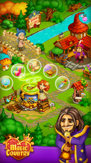 Magic City: fairy farm and fairytale country Screenshot 1