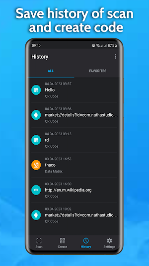 QR Code & Barcode Scanner Screenshot 3