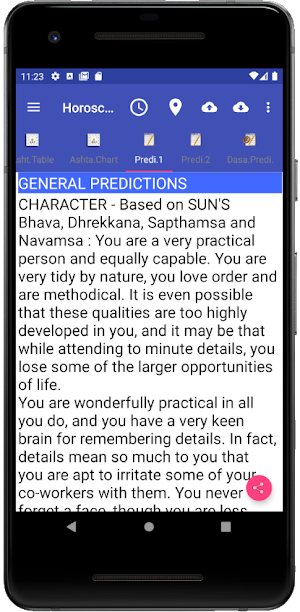 Astrology English (Supersoft Prophet) Screenshot 3