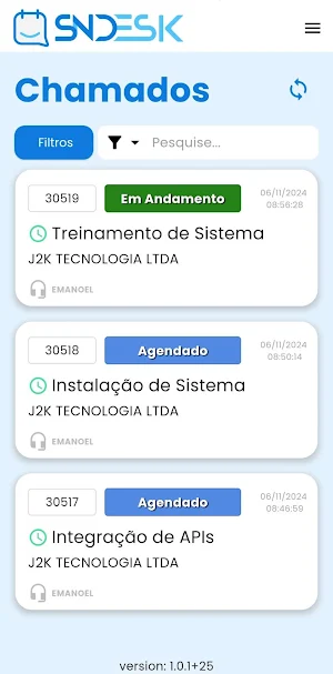SNDesk-Gestão de atendimentos Screenshot 0