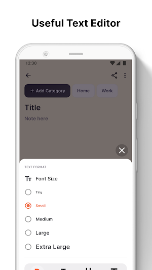 Notes Home Launcher Screenshot 1