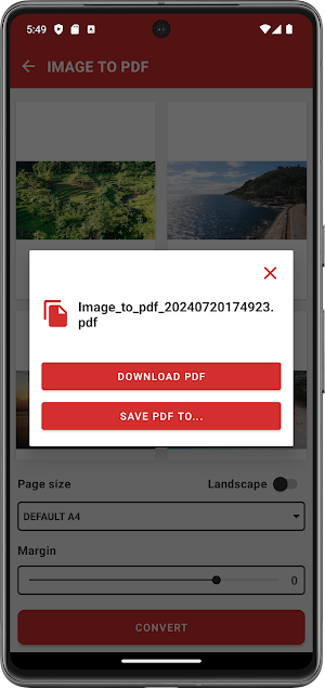 JPG to PDF - Image Converter Screenshot 2