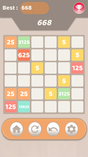 2048 Swipes: Puzzle Games Screenshot 2