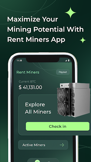 Rent Miners : Mining Farm Screenshot 1