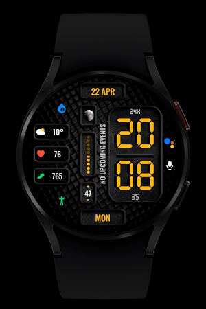 WR 020 Digital Watch Face Screenshot 2