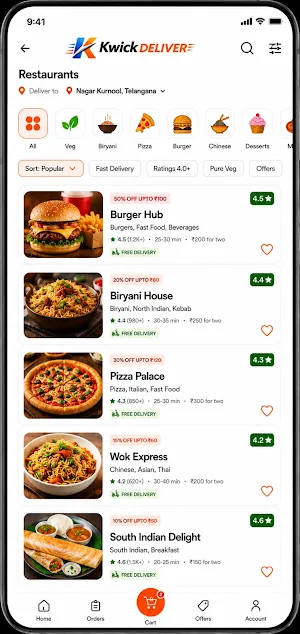Kwickdeliver Screenshot 2