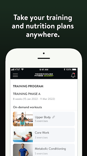 Powerhouse Fitness Academy Screenshot 1