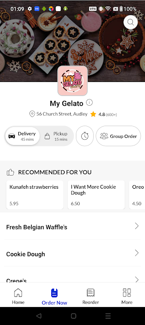 My Gelato Screenshot 1