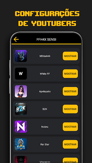 FFh4x Pro Sensibilidade Screenshot 1