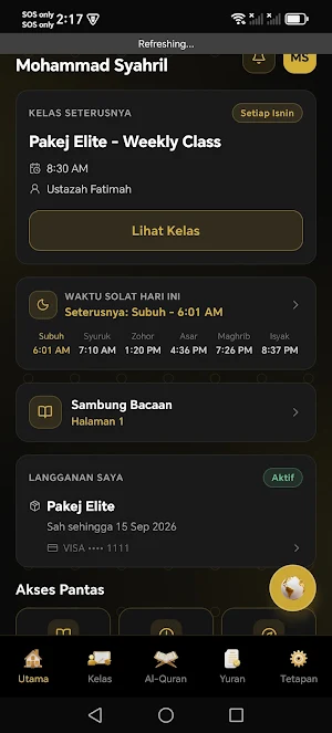EzQuran - Tajwid & Tadabbur Screenshot 2