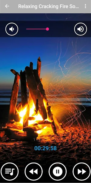 Relaxing Fireplace with Crackling Fire Sounds Screenshot 0
