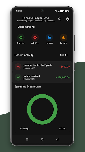 Expense Ledger Book Screenshot 3