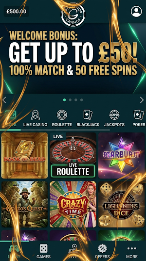 Grosvenor Casino Screenshot 0