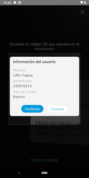 GeoVictoriaApp Acceso Screenshot 2