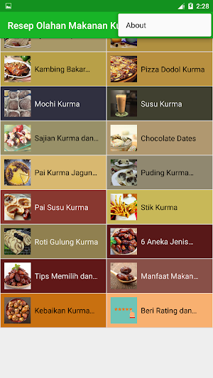 Resep olahan masakan Kurma Screenshot 3