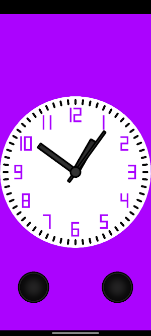 Analog clock vfvi Screenshot 0