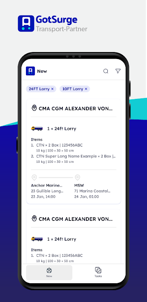 GotSurge Transport-Partner Screenshot 0