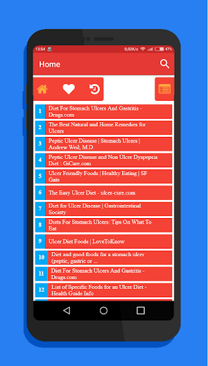 Ulcer Diet - Tips & FAQ Screenshot 1