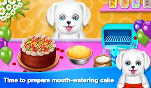 Puppy Surprise Tea Party - Pet Party Game Screenshot 1
