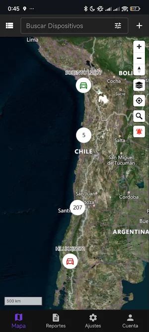 Geodefensa GPS Screenshot 3