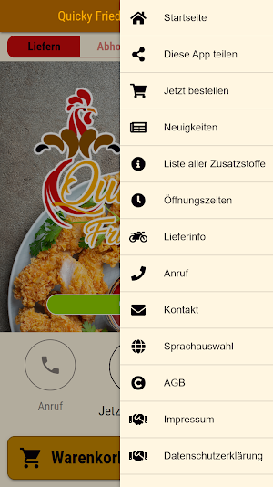 Quicky Fried Chicken Frankfurt Screenshot 2