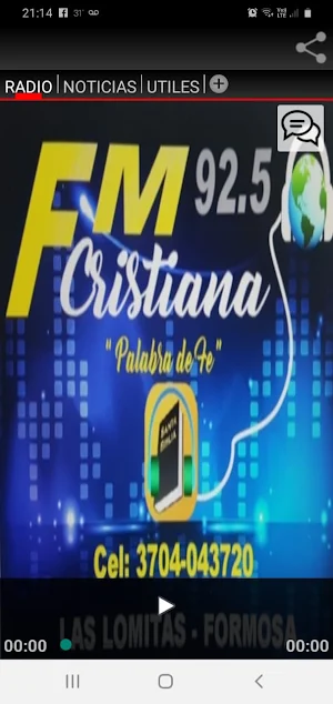 Fm Cristiana 92.5 Screenshot 2