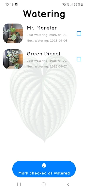 Flora Log: Plant Care Reminder Screenshot 2