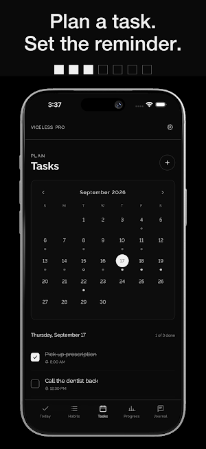 Viceless - Discipline Tracker Screenshot 2