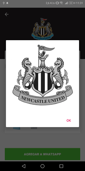 Newcastle United Stickers Screenshot 2