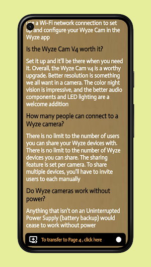 wyze cam v4 manual Screenshot 2