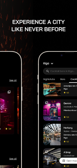 Plus One: The Nightlife Guide Screenshot 1