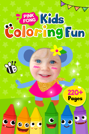 Pinkfong Coloring Fun Screenshot 0