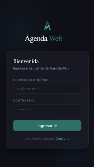AgendaWeb Screenshot 0