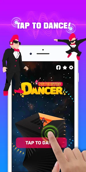 Dancer Never Stop : New style helix smash Screenshot 0
