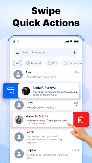 Messages - SMS Messenger Screenshot 2