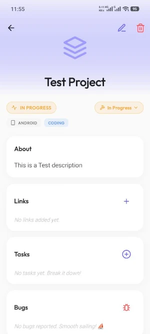 Project Manager Screenshot 3