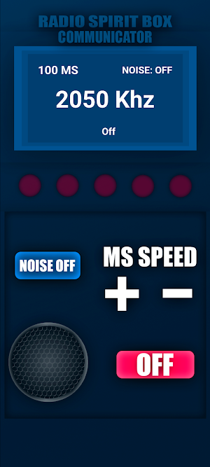 Radio Spirit Box Communicator Screenshot 0