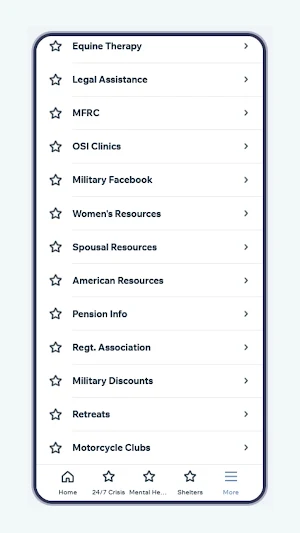 Canadian Veteran Resource Screenshot 2