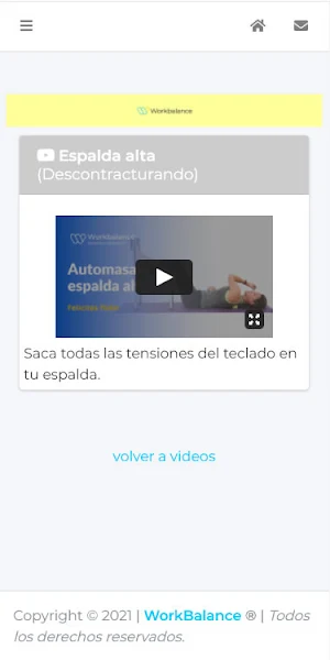 WorkBalance Screenshot 2