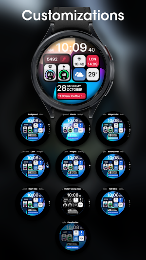 PRIME Home OS 4 Watch Face Screenshot 2