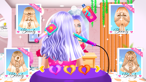 Fashion Girl: Dressup & Hair Screenshot 3