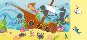 FISH sea animal games for kids Screenshot 0
