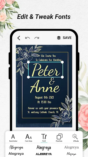 Invite Creator: Card Maker Pro Screenshot 3