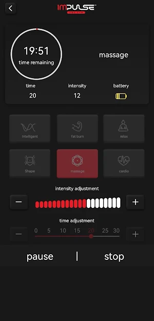 Impulse ems kit Screenshot 3