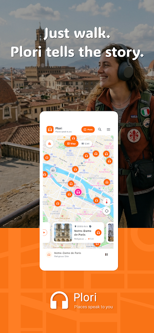 Plori: Audio Tour Guide Screenshot 0