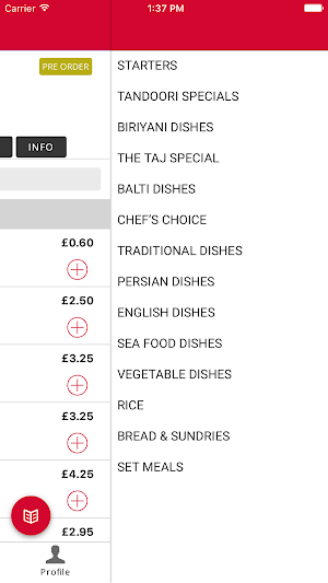 Taj Indian Takeaway Screenshot 1